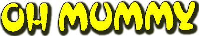 Oh Mummy logo for Amstrad CPC
